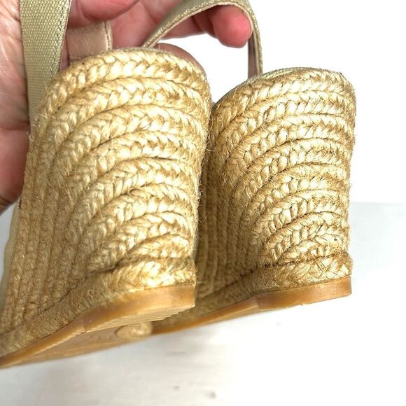 NWOB VISCATA Barcelona Canvas Sandal Wedged Canvas Espadrilles sz 38 US 6,5 - 7 - Picture 12 of 16